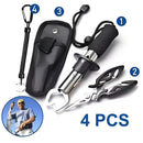 Kit 4 Peças Alicate De Pesca E Ferramentas