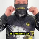 Kit Camisa Camiseta De Pesca + Bandana C/ Proteção Térmica